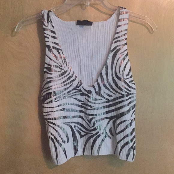Animal print crop top - Picture 1 of 4